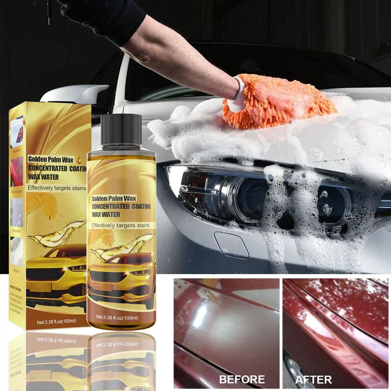 Cera de lavado de autos Golden Carnauba（💥COMPRAR 2 OBTENER 1 GRATIS💥）-3